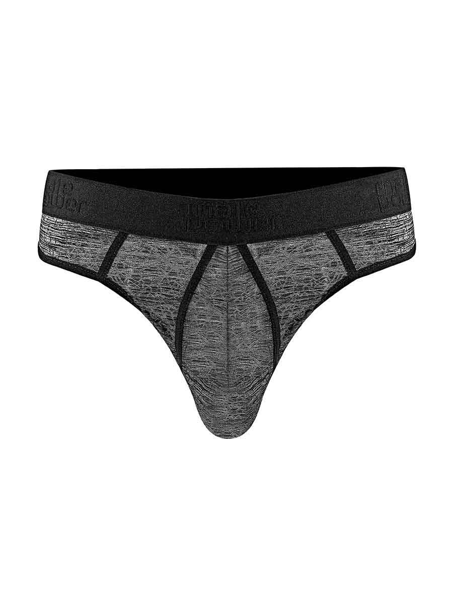 Peak Performance Sport Thong - L/ XL - Black and Grey MP-421259GBLX