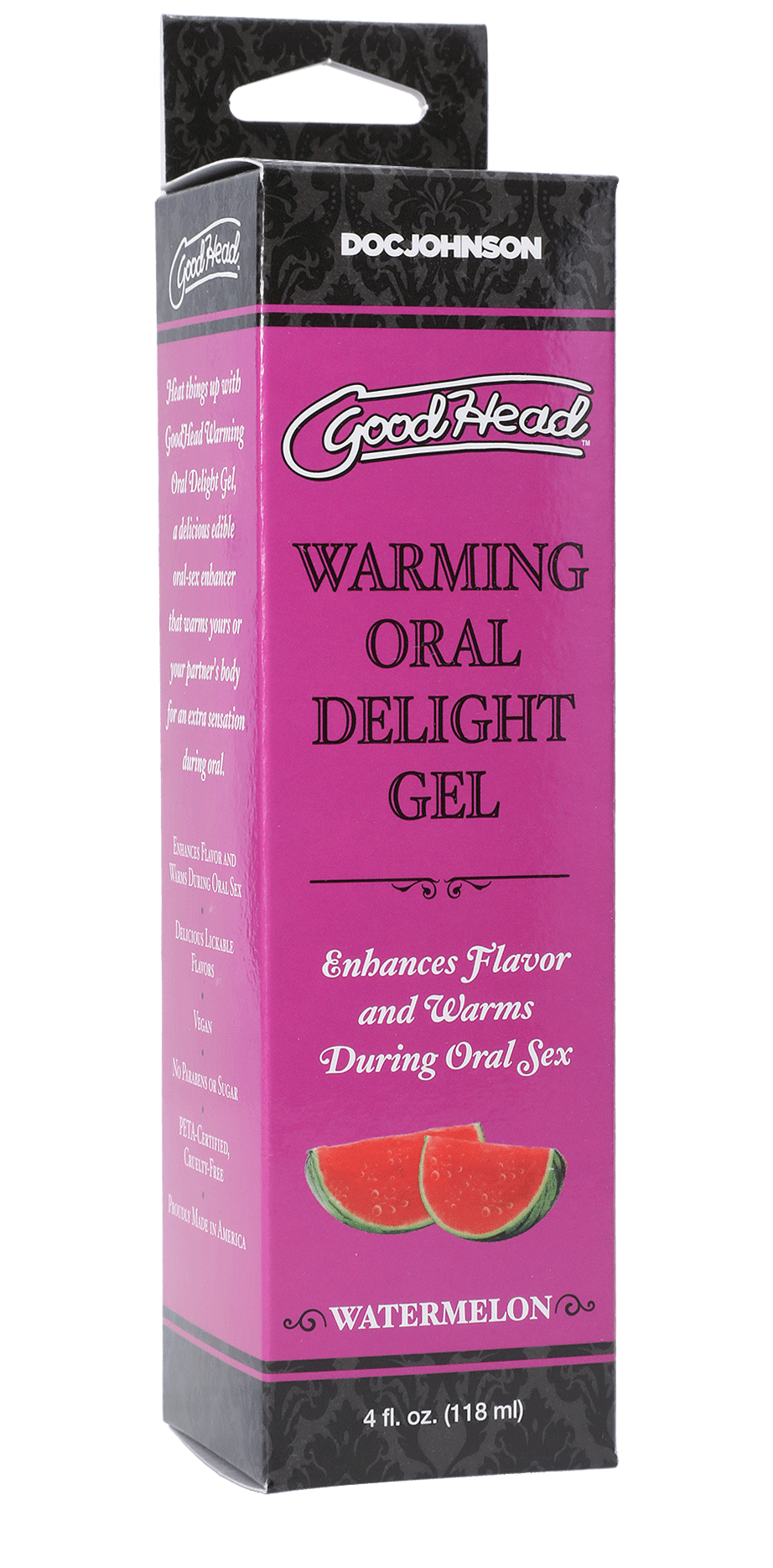 Goodhead - Warming Oral Delight Gel - Watermelon - 4 Fl. Oz. DJ1361-14-BX