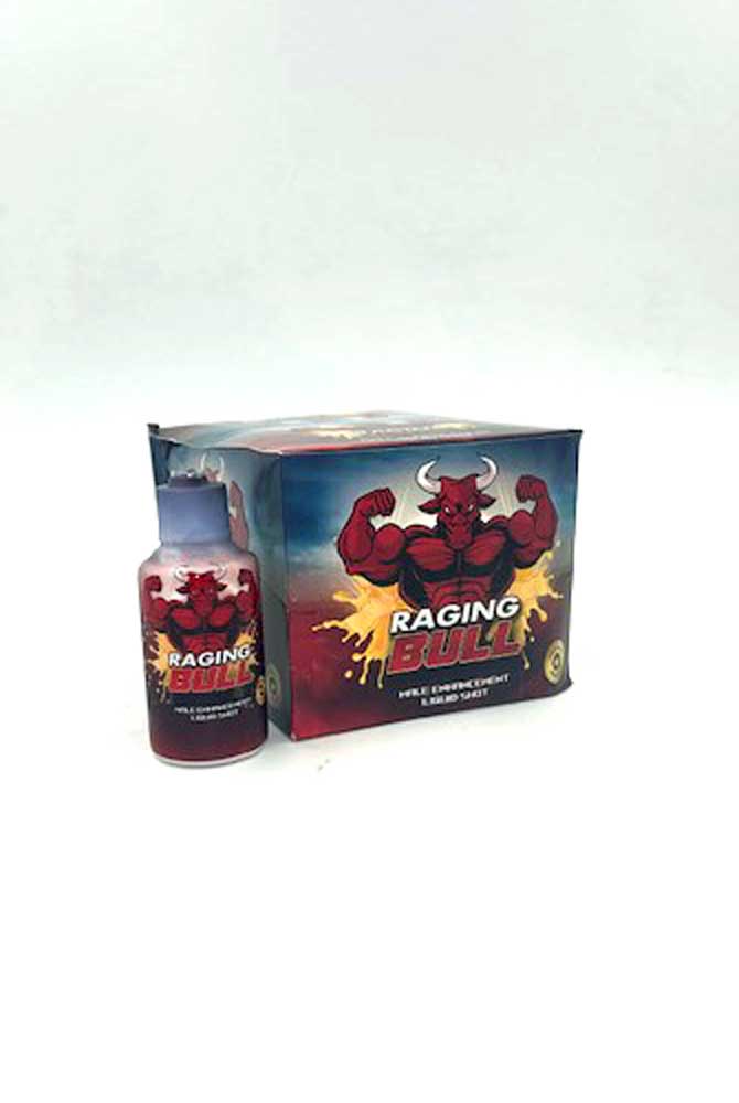 Raging Bull Male Enhancer Liquid Shots 12 Ct Display CG-RBLIQ