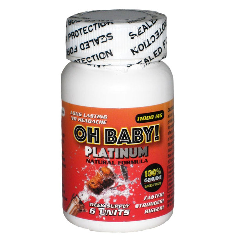 Oh Baby! Week Supply Male Enhancement 6 Count OMS626-B