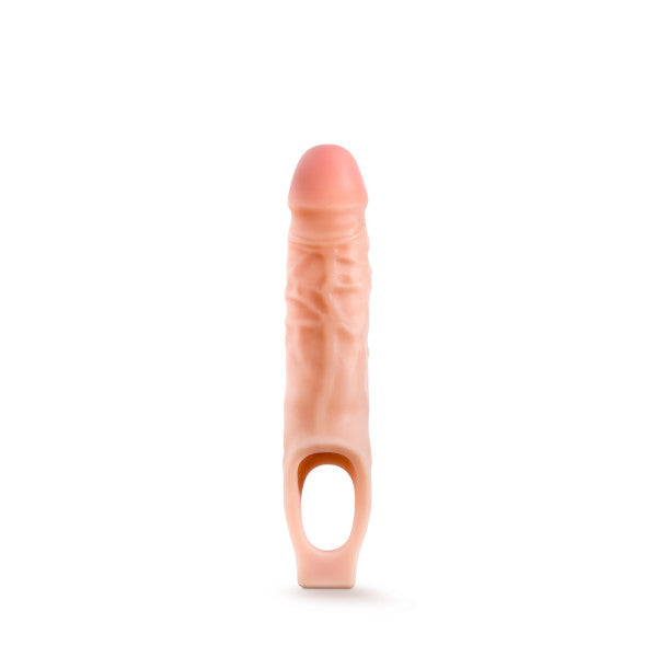 Performance - 9 Inch Cock Sheath Penis Extender - Vanilla BL-26583