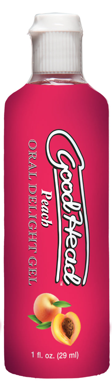 Goodhead - Oral Delight Gel - Peach - 1 Oz. - Bulk DJ1361-73-BU