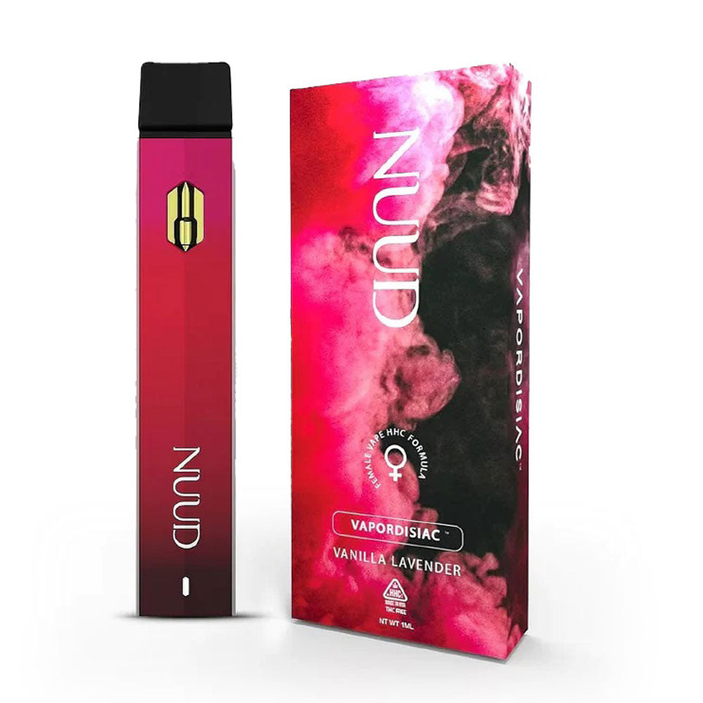 Nuud Vapordisiac - Female and Male Enhancer Display 12 Ct- Citrus Peppermint/vanilla Lavender NU-1001-1002