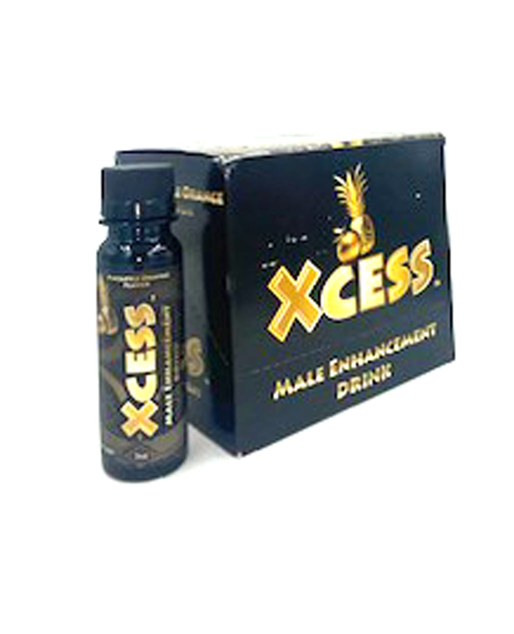 Xcess Energy Drink Male Enhancement 12 Ct Display - Pineapple Orange TS-XCESDRINK