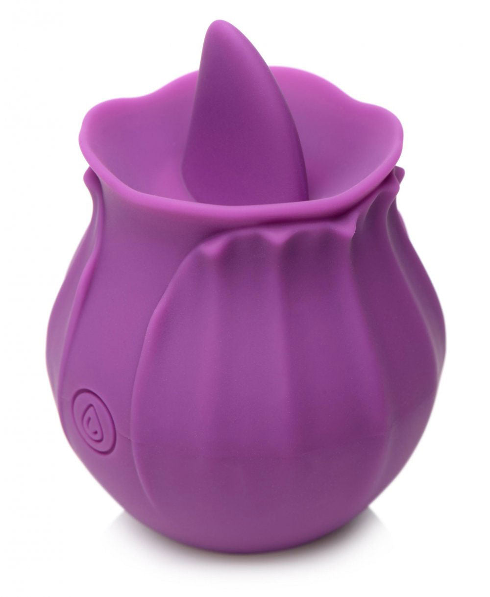 Inmi - Bloomgasm Wild Violet Licking Silicone Stimulator - Violet INM-AG777