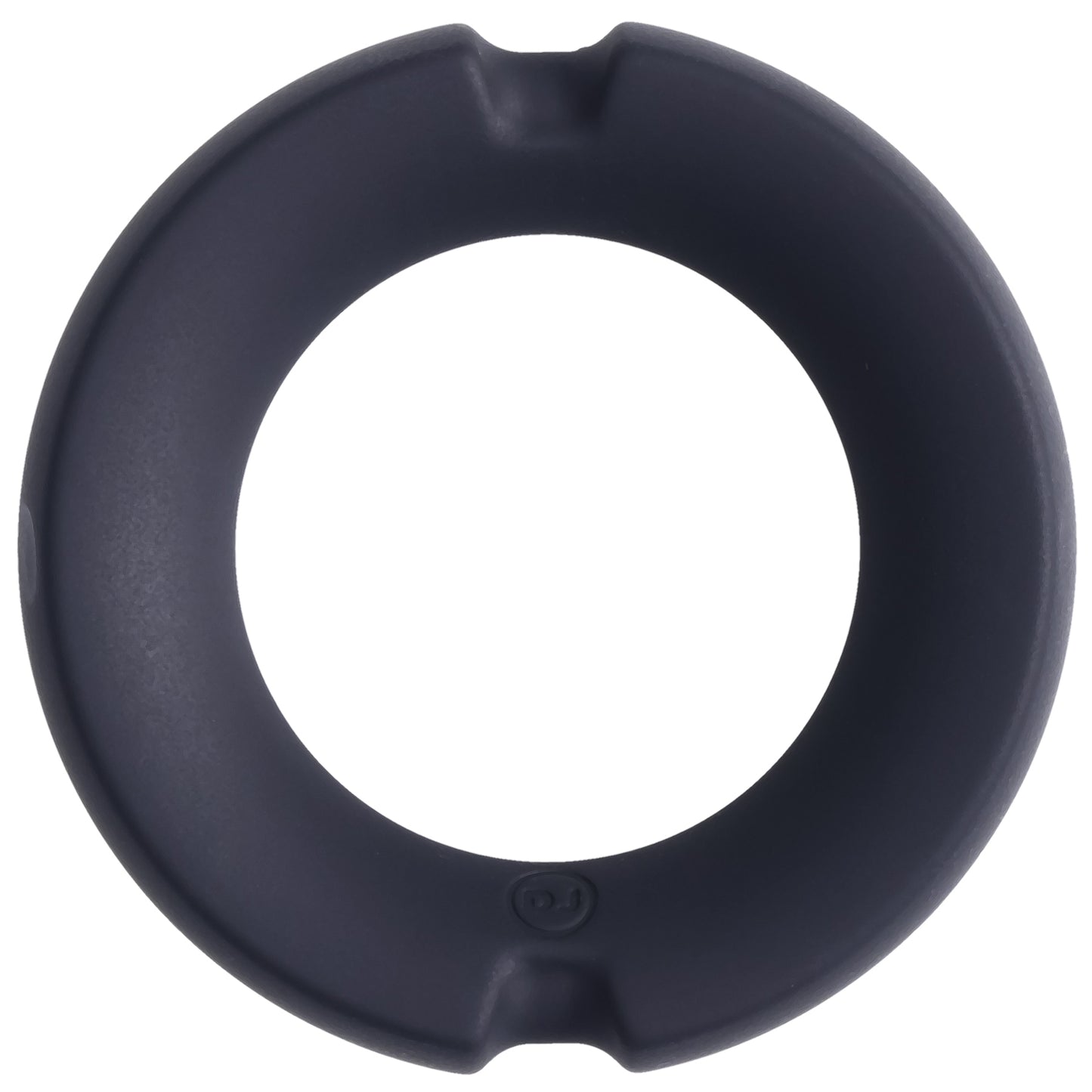 Merci - the Paradox - Silicone Covered Metal Cock Ring - 45mm - Black DJ2402-39-BX