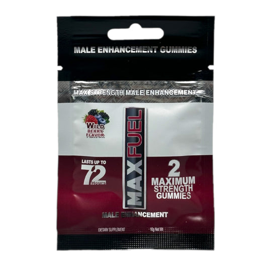 Maxfuel Male Enhancement Gummies Display of 24 -  Wild Berry TS-MFGUMBERRY