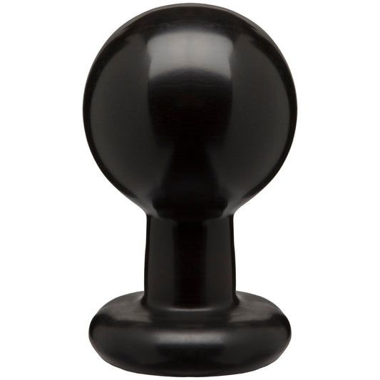 Round Butt Plug - Large - Black DJ0244-59